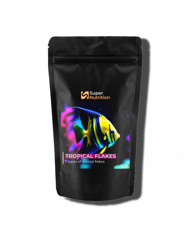 Tropical flakes for aquarium fishes 60g/400ml